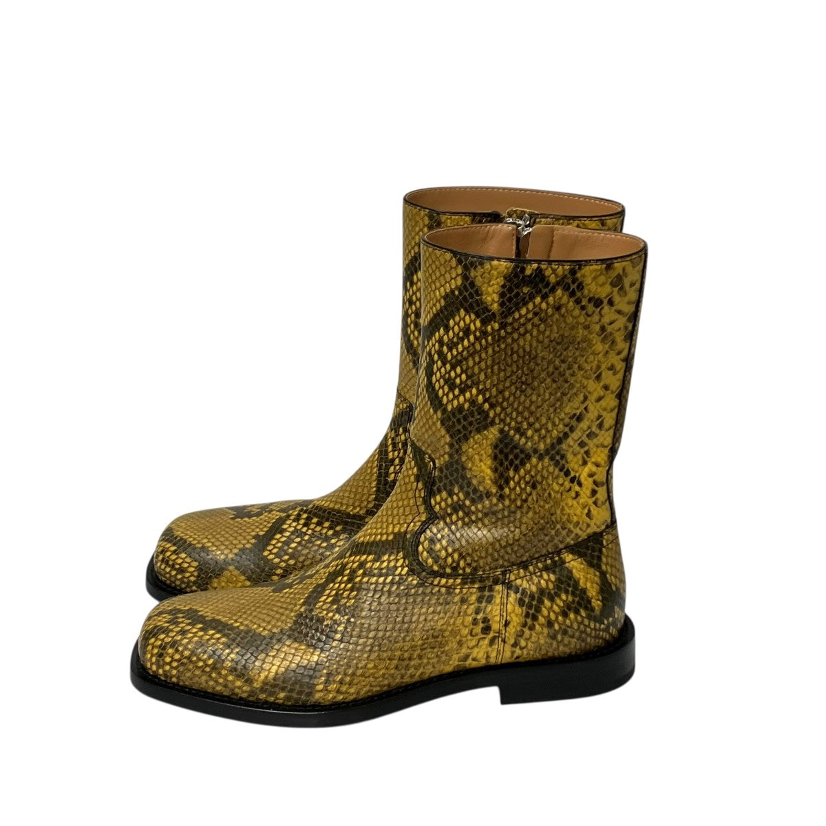 DRIES VAN NOTEN パイソンブーツDU896 古着・中古-2枚目のアイテム画像