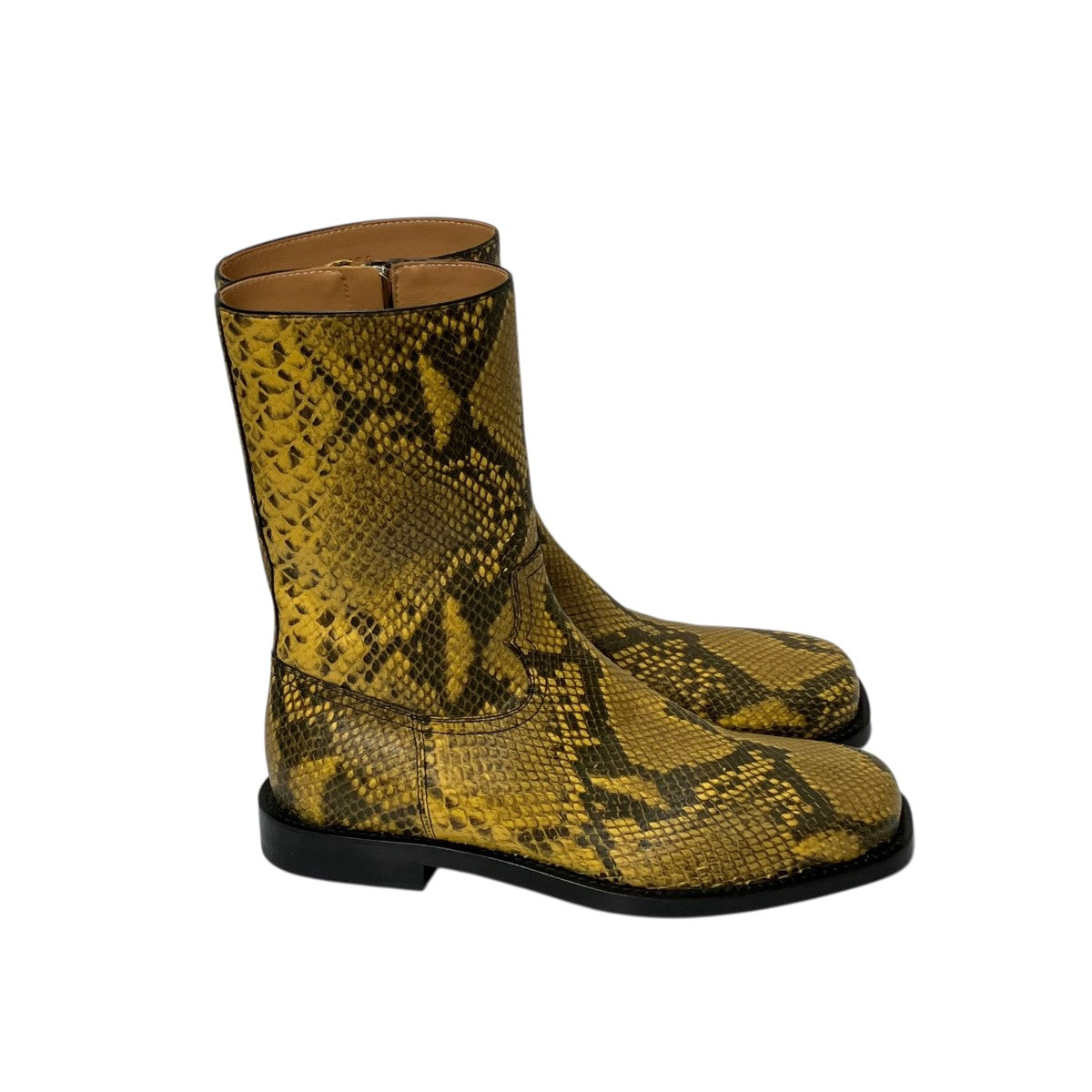 DRIES VAN NOTEN パイソンブーツDU896 古着・中古-4枚目のアイテム画像