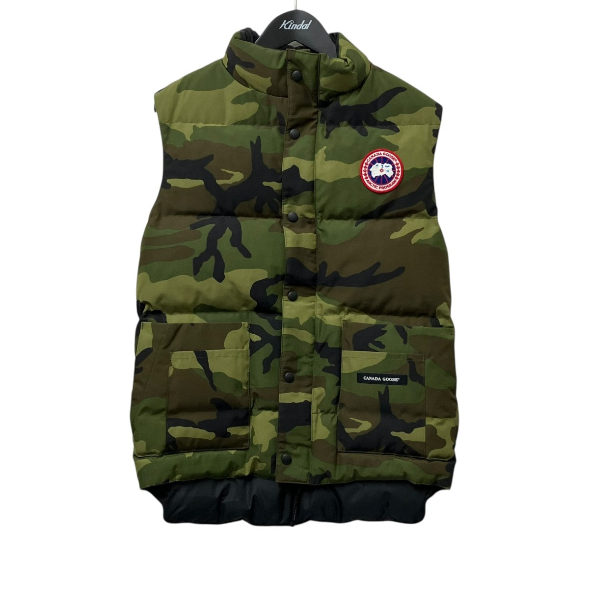 CANADA GOOSE(カナダグース) ダウンベスト4150M 4150M グリーン サイズ