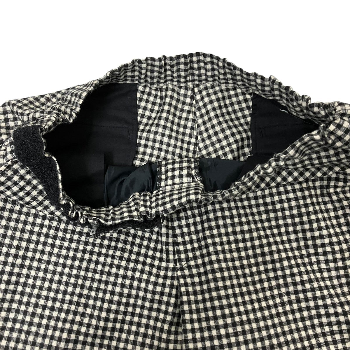 Graphpaper Marzotto Gingham Cook PantsイージーパンツGM193-40095 古着・中古-4枚目のアイテム画像