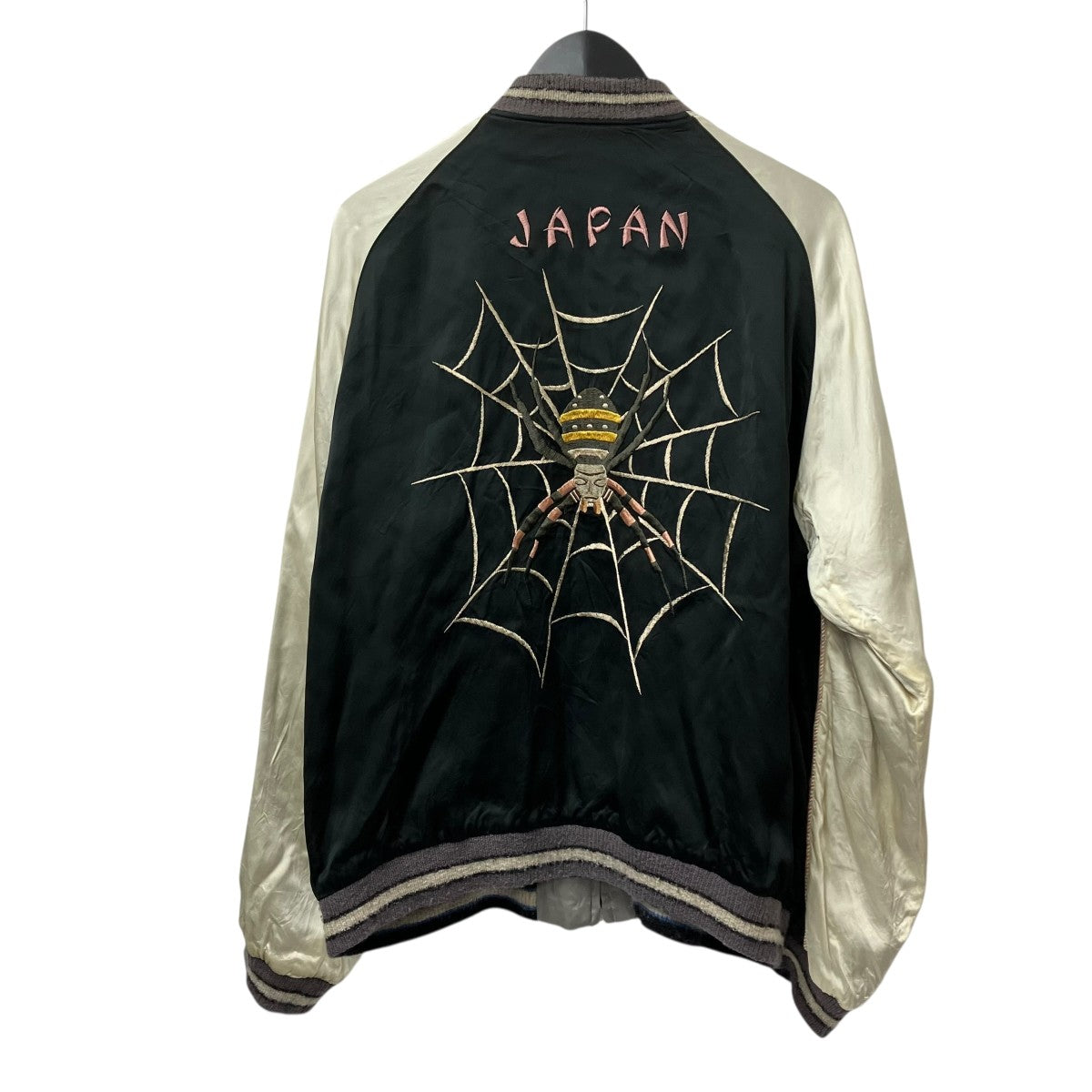 東洋エンタープライズ 港商 SPIDER×ROAKING TIGERスカジャン 古着・中古-2枚目のアイテム画像