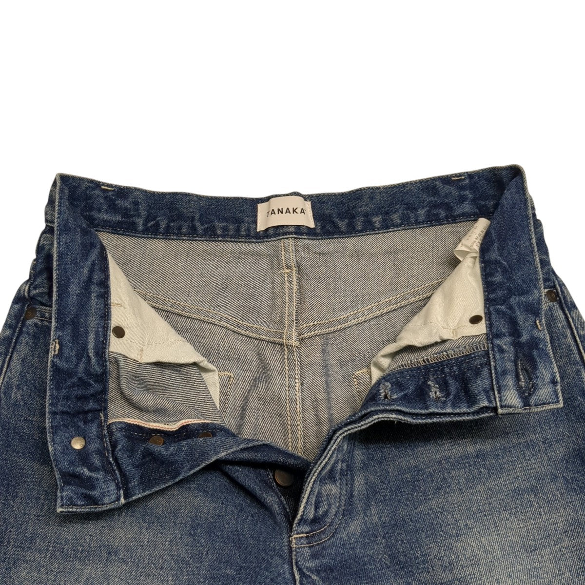 TANAKA THE CROP JEAN TROUSERSデニムパンツ 古着・中古-4枚目のアイテム画像