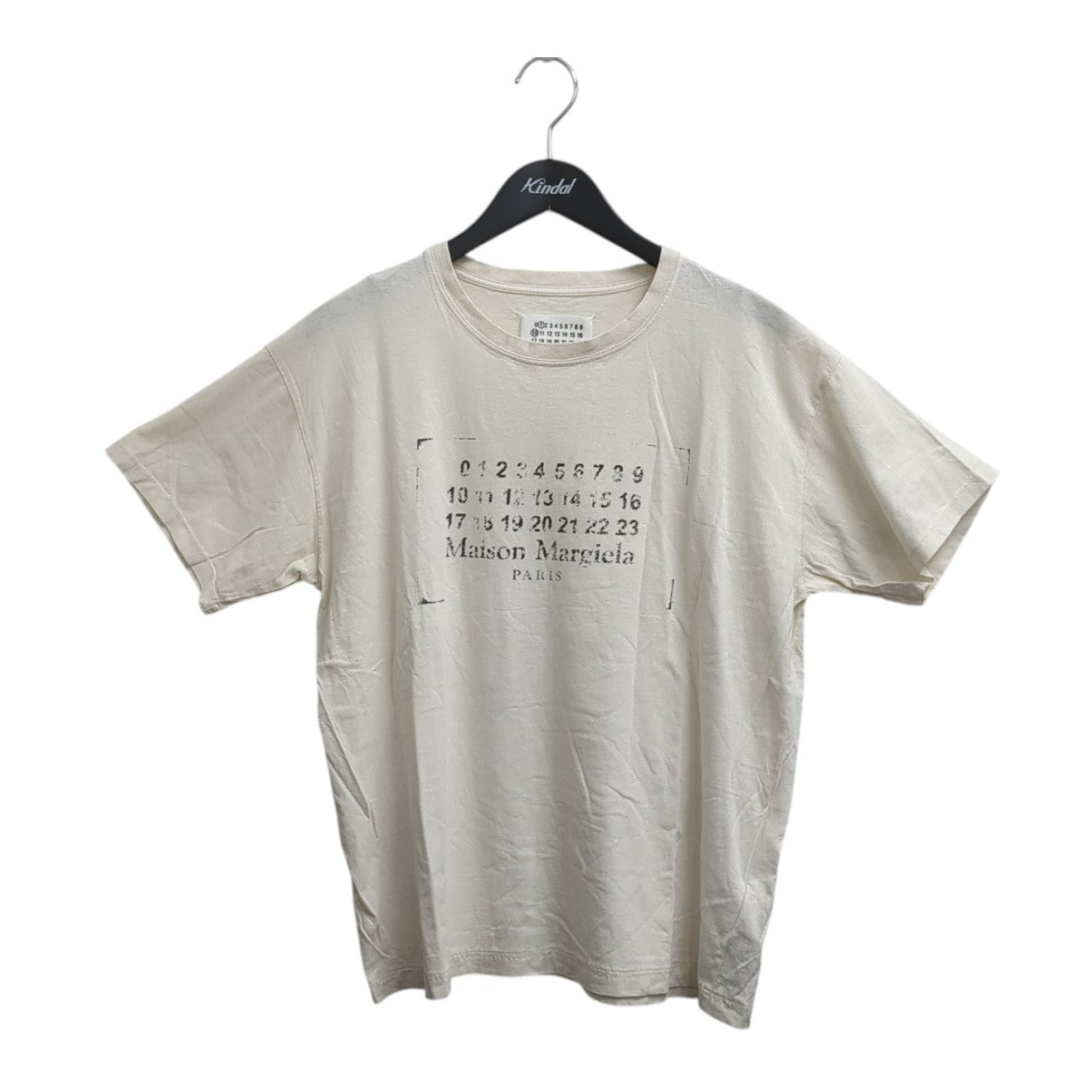 Maison Margiela 25SSスタンプロゴ半袖TシャツS51GC0534 古着・中古-1枚目のアイテム画像