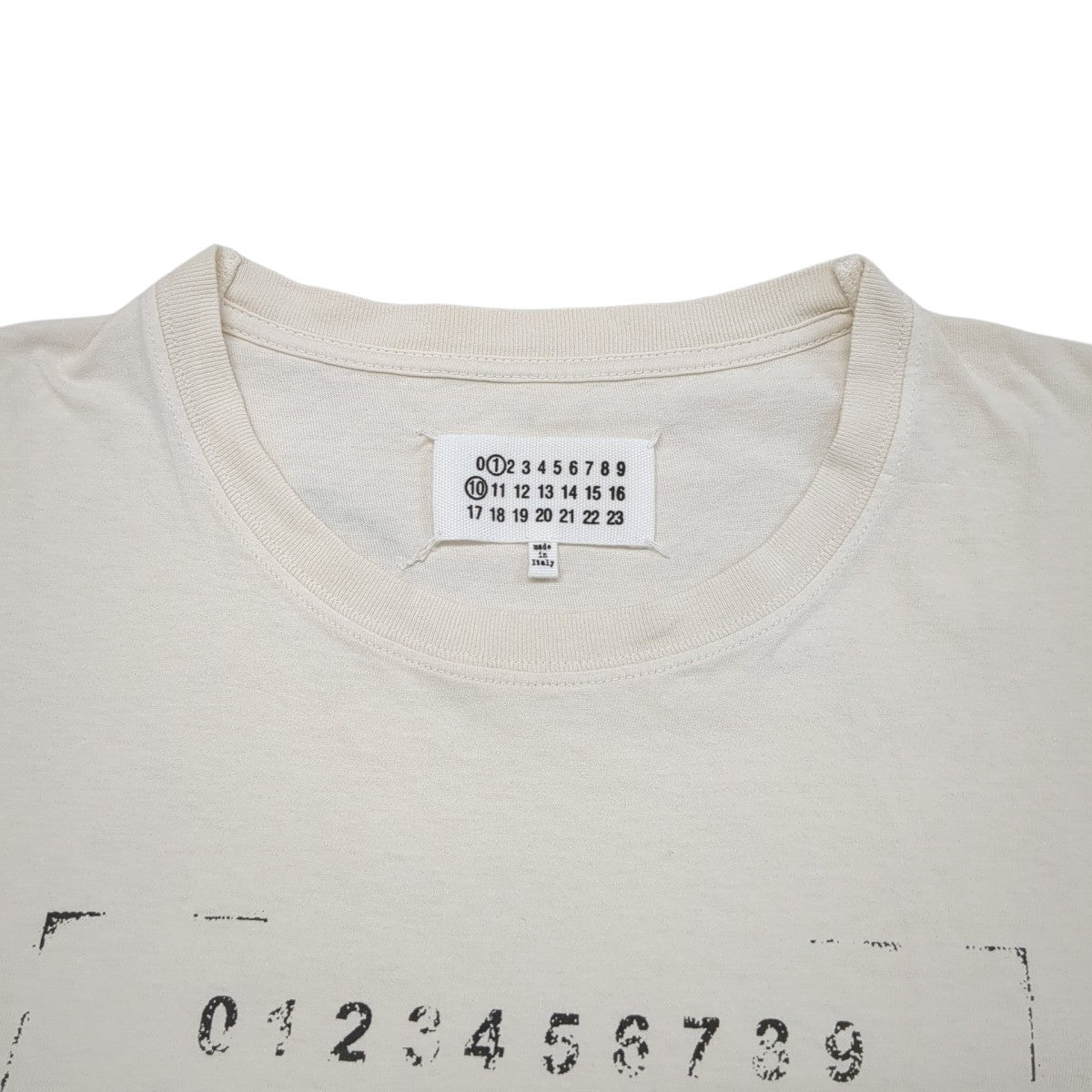 Maison Margiela 25SSスタンプロゴ半袖TシャツS51GC0534 古着・中古-3枚目のアイテム画像