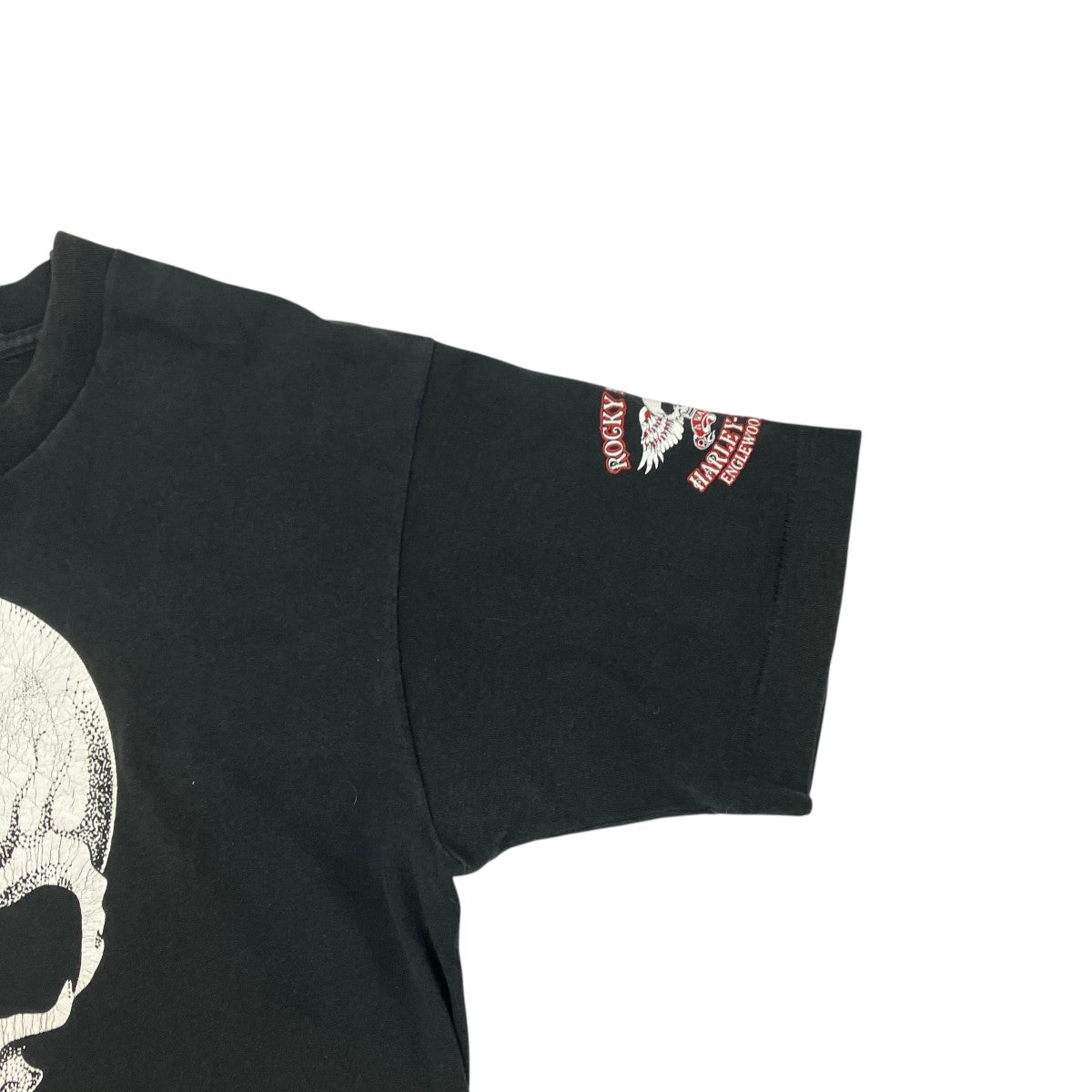 USED 90s FASHION VICTIM Harley後付けTシャツ 古着・中古-5枚目のアイテム画像