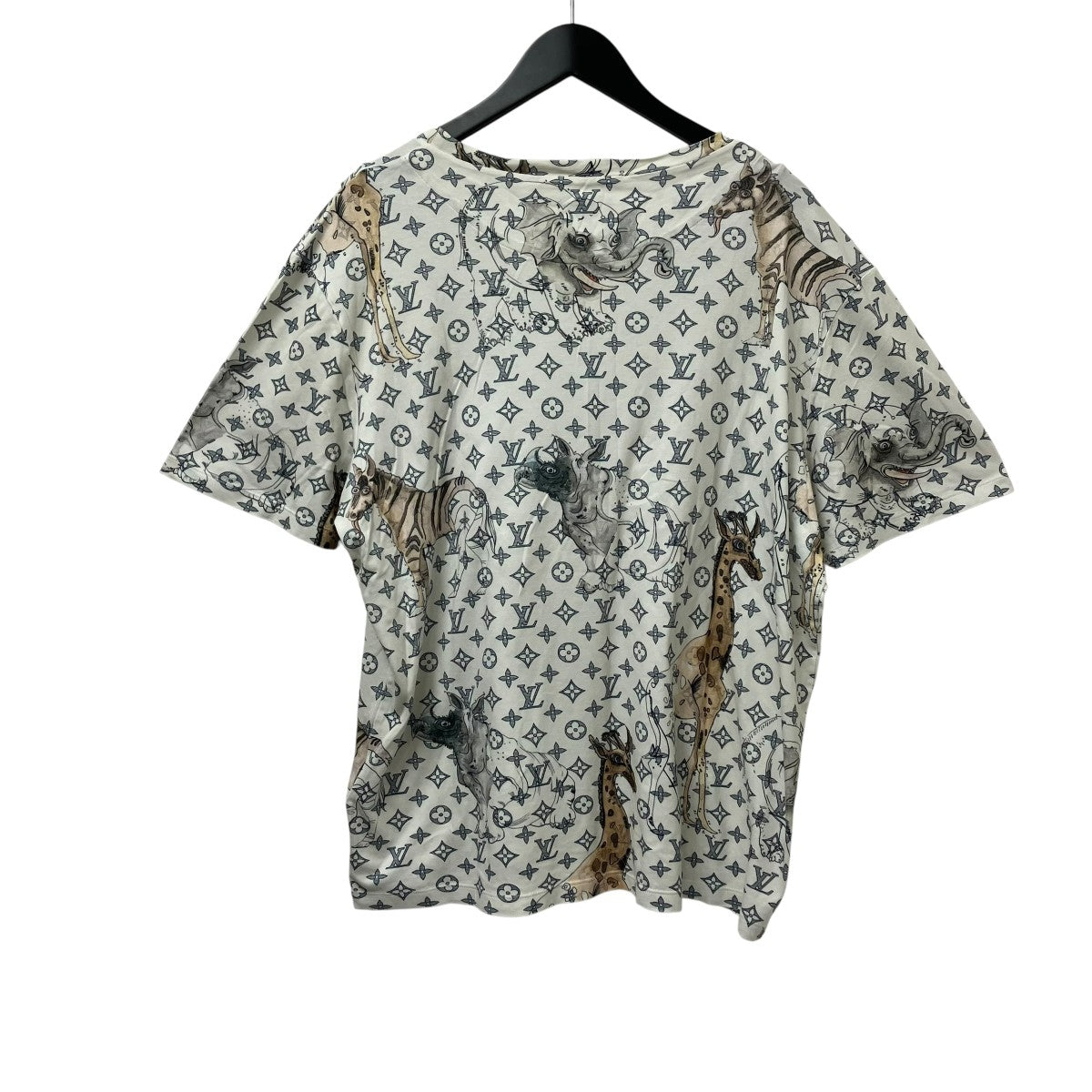 LOUIS VUITTON 17SSモノグラム アニマル チャップマン・ブラザーズ半袖TシャツRM171 古着・中古-2枚目のアイテム画像