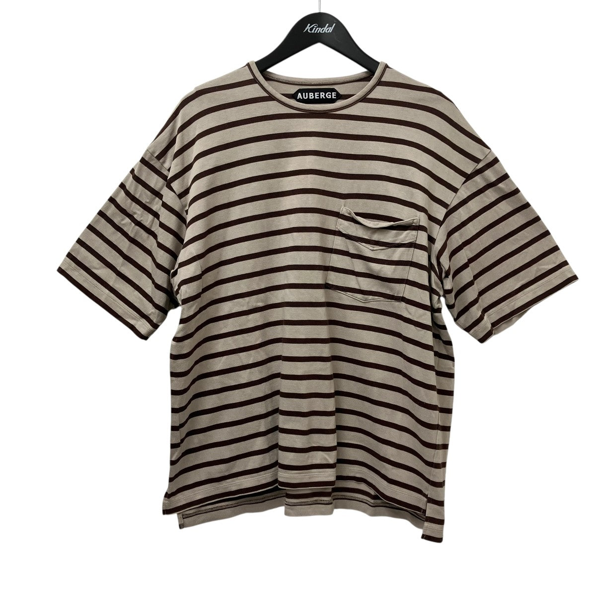 AUBERGE ボーダー半袖Tシャツ 古着・中古-1枚目のアイテム画像
