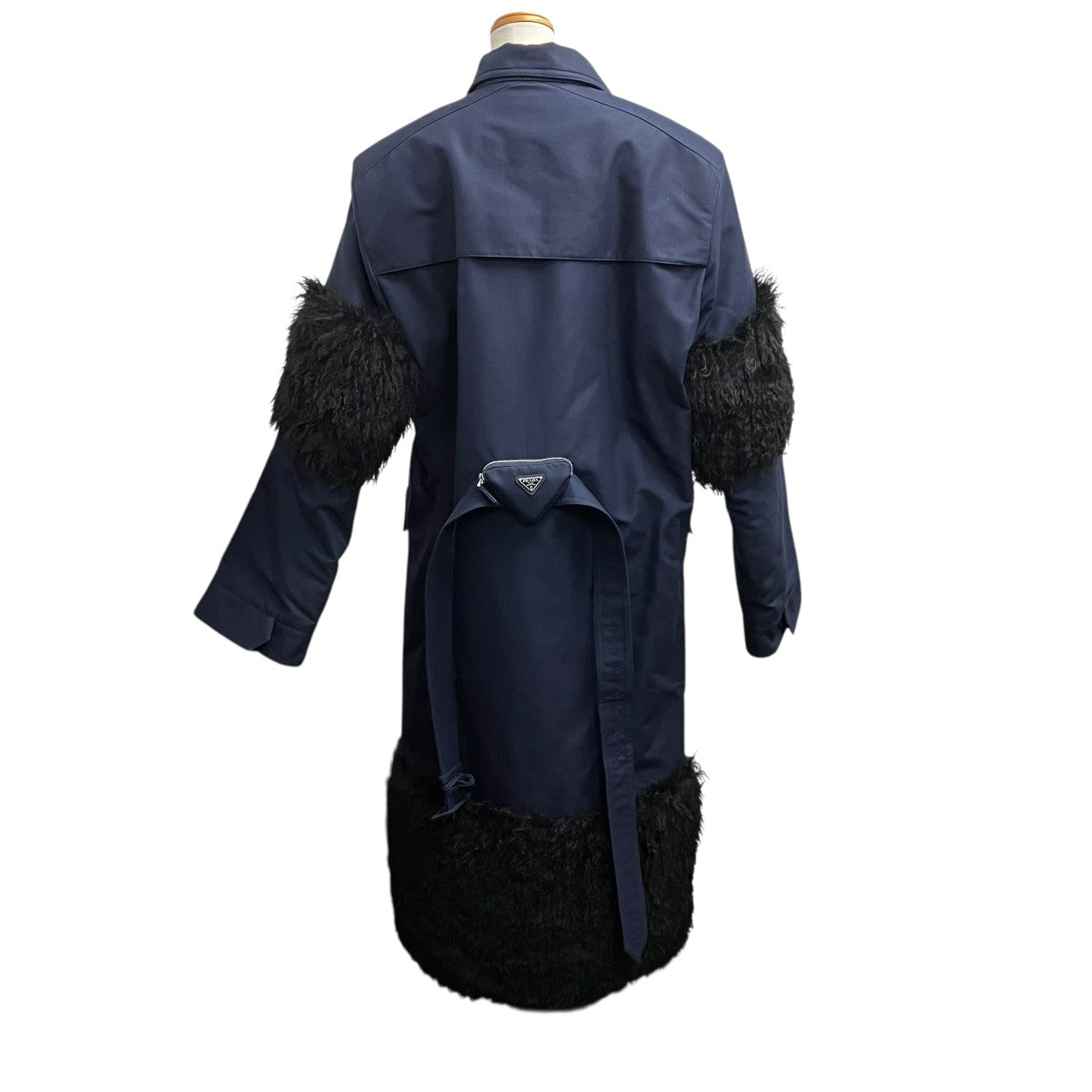 PRADA(プラダ) コートSGO099 SGO099 ネイビー サイズ S｜【公式