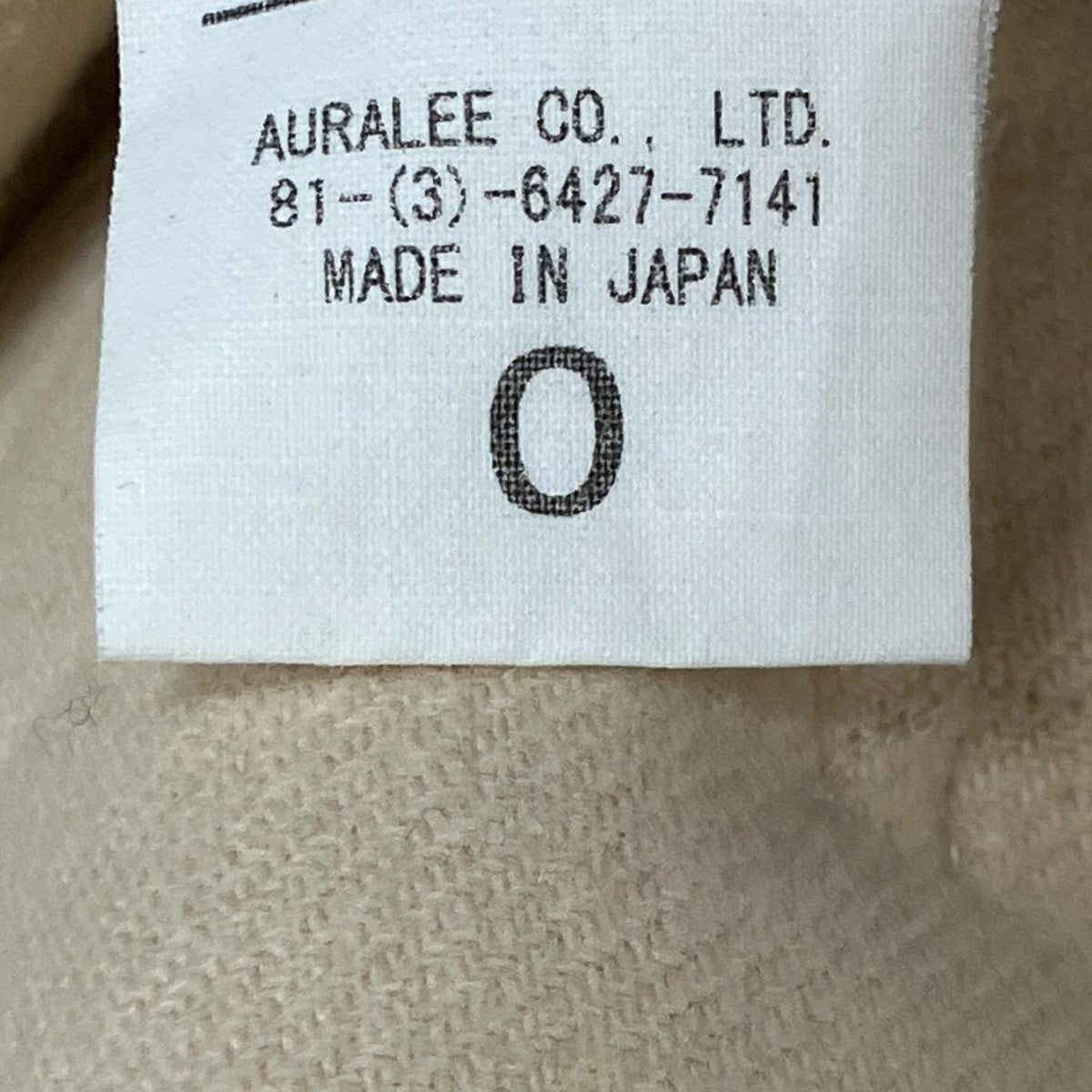 20AWSUPER FINE MELTON LONG COATコートA20AC03WM