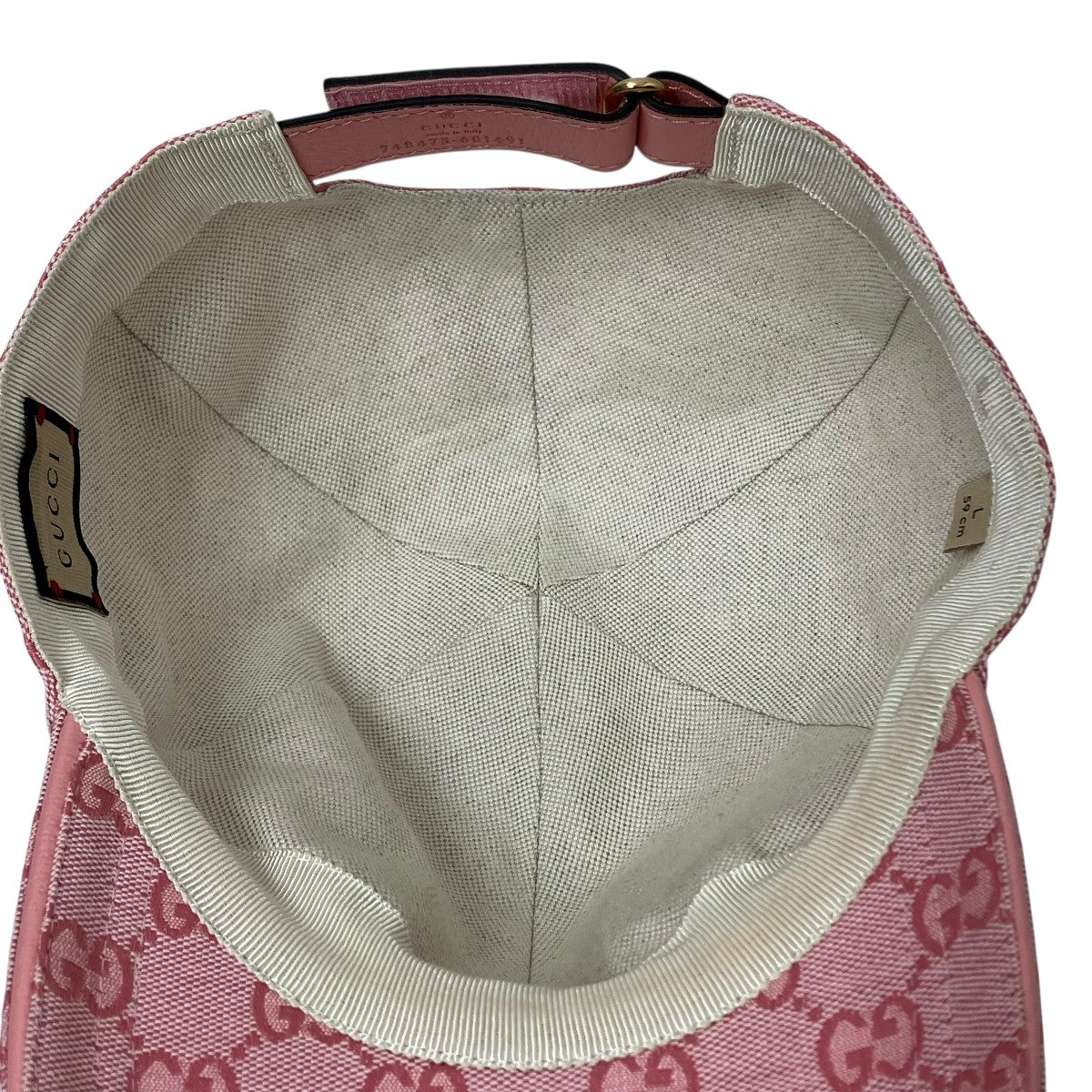 GUCCI(グッチ) GGキャンバスキャップ748475 601491 748475 601491