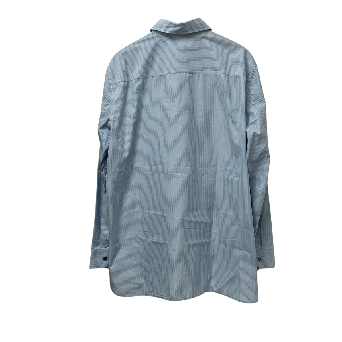 theory SLEEK MICRO STRストライプシャツ 古着・中古-2枚目のアイテム画像