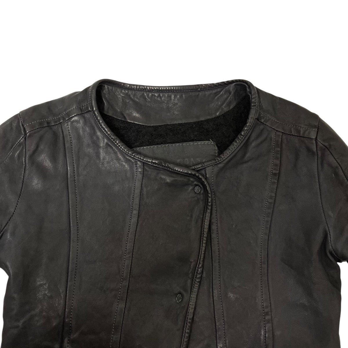 Giorgio Brato ジョルジオブラットブラック レザージャケット Giorgio Brato ブラックレザー ジャケット GIORGIO BRATO ジョルジオ