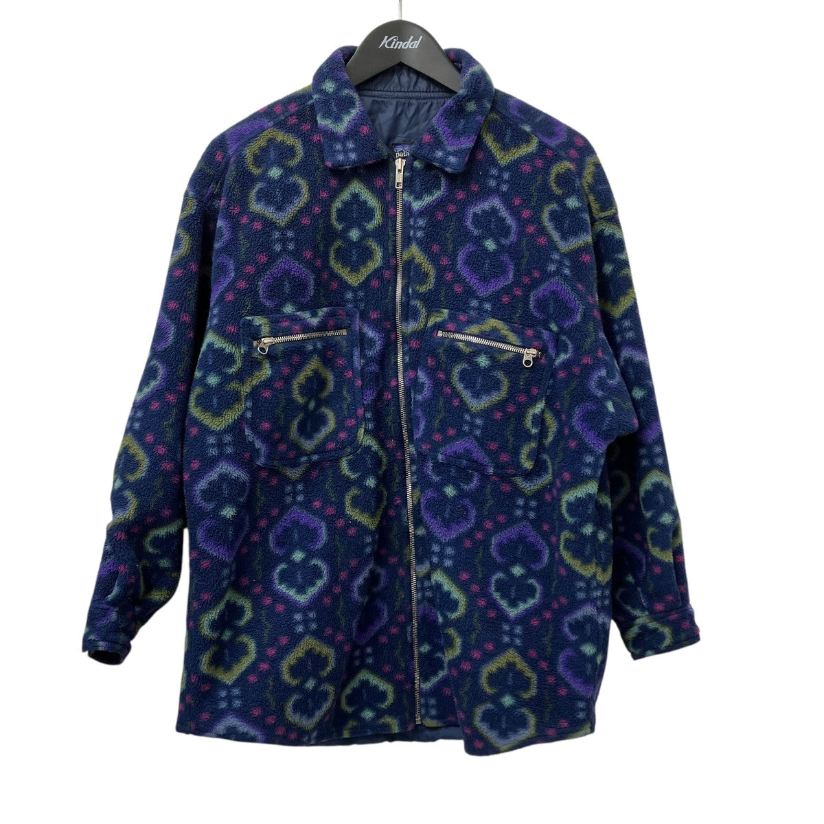 Patagonia 90sタペストリー柄シンチラオーバーシャツ21200 古着・中古-1枚目のアイテム画像