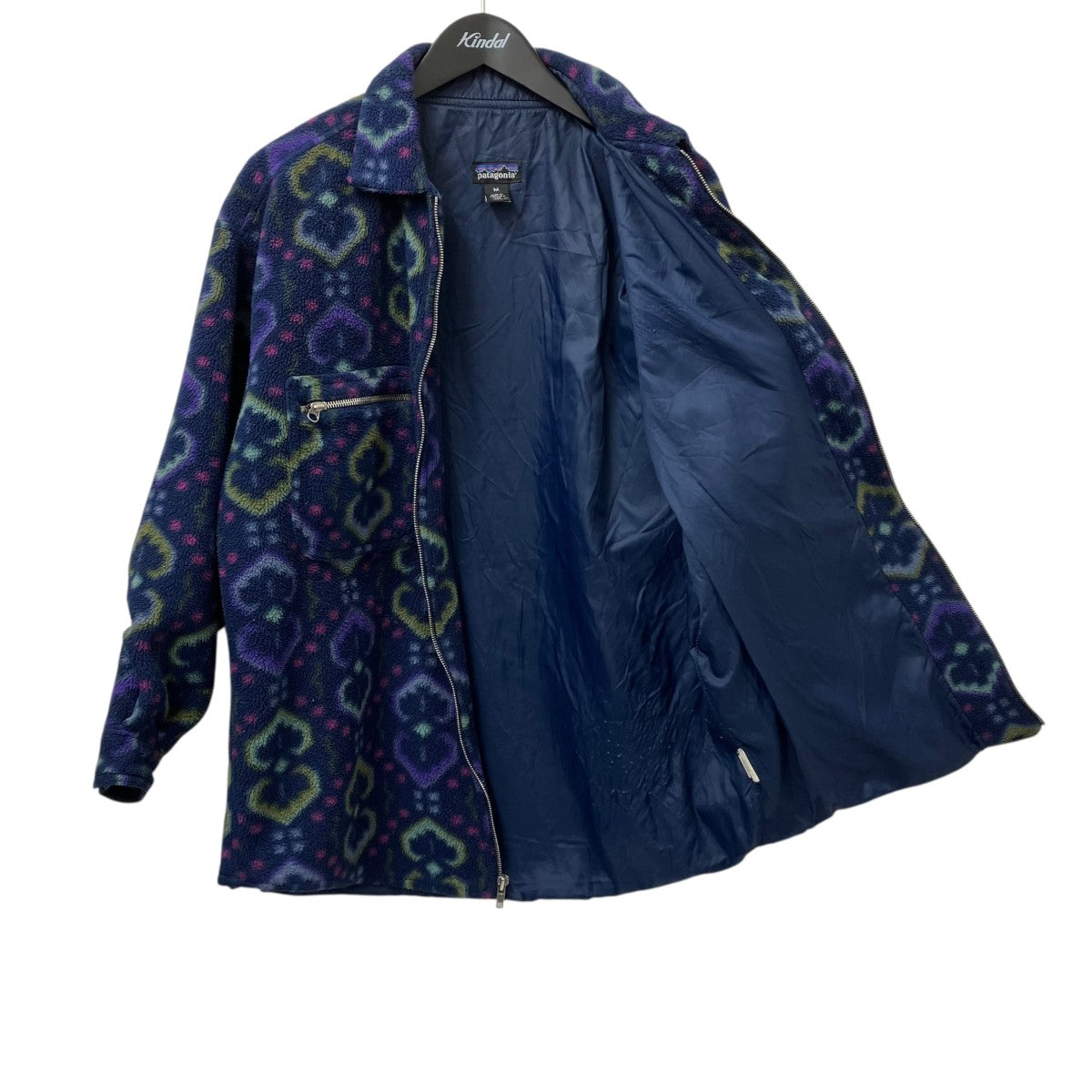 Patagonia 90sタペストリー柄シンチラオーバーシャツ21200 古着・中古-2枚目のアイテム画像