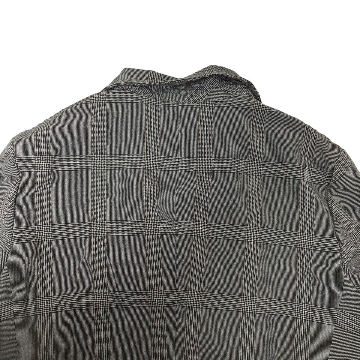 COMME des GARCONS HOMME DEUX 25SS皺加工グレチェックテーラードジャケットDO-J028 古着・中古-5枚目のアイテム画像