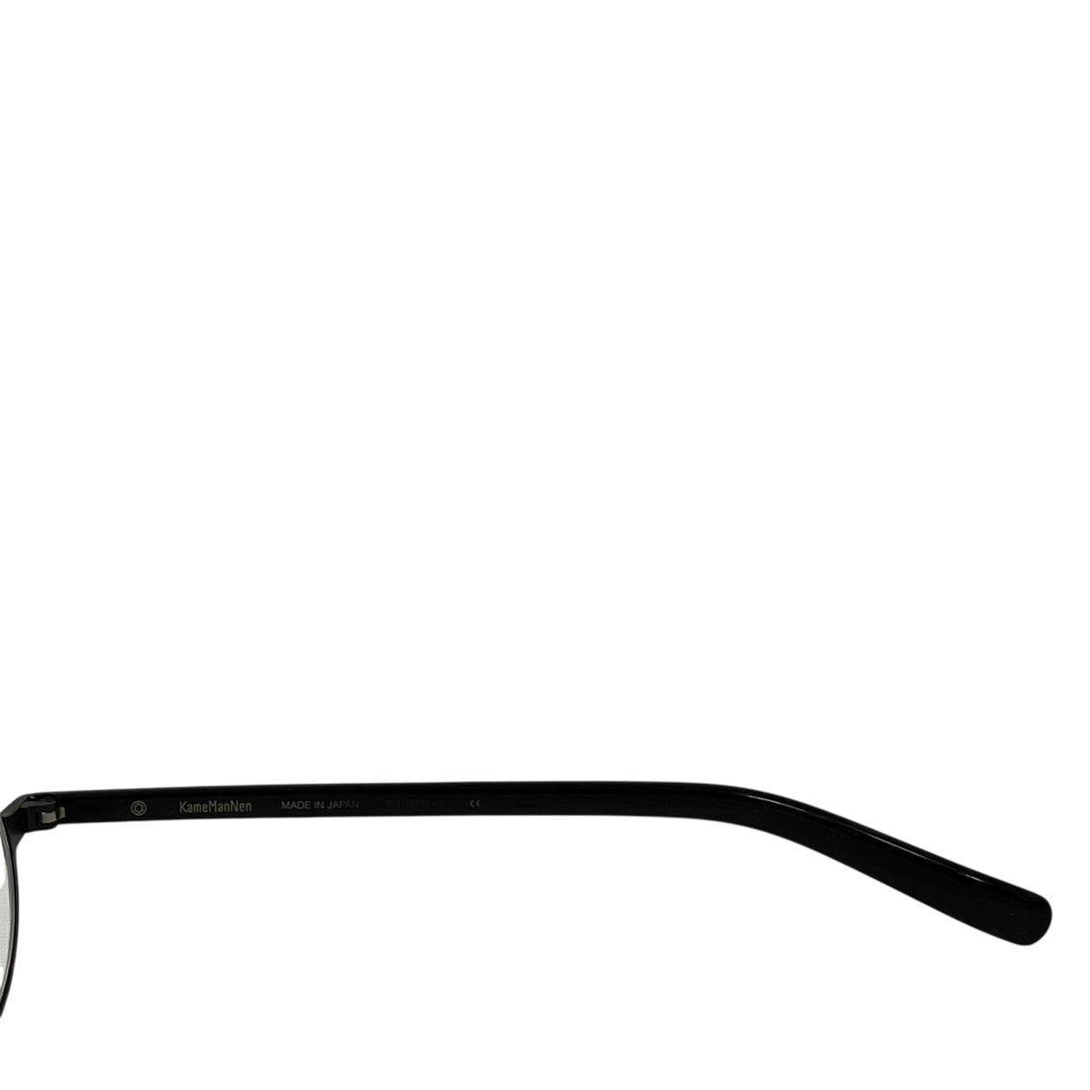 KameManNen(カメマンネン) アンダーリム眼鏡KMN800 KMN800 ブラック