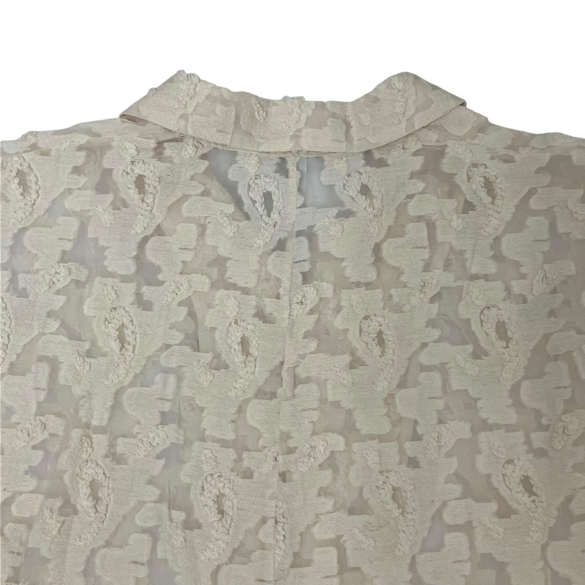 08sircus Paisley Jaquard back dolman split shirtオープンカラーシャツS24SS-SH04 古着・中古-4枚目のアイテム画像