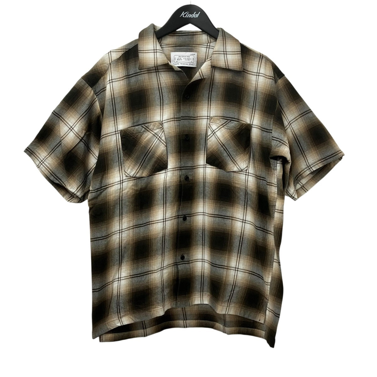 Rafu BOX SHORT-SLEEVE SHIRTS半袖シャツ 古着・中古-1枚目のアイテム画像