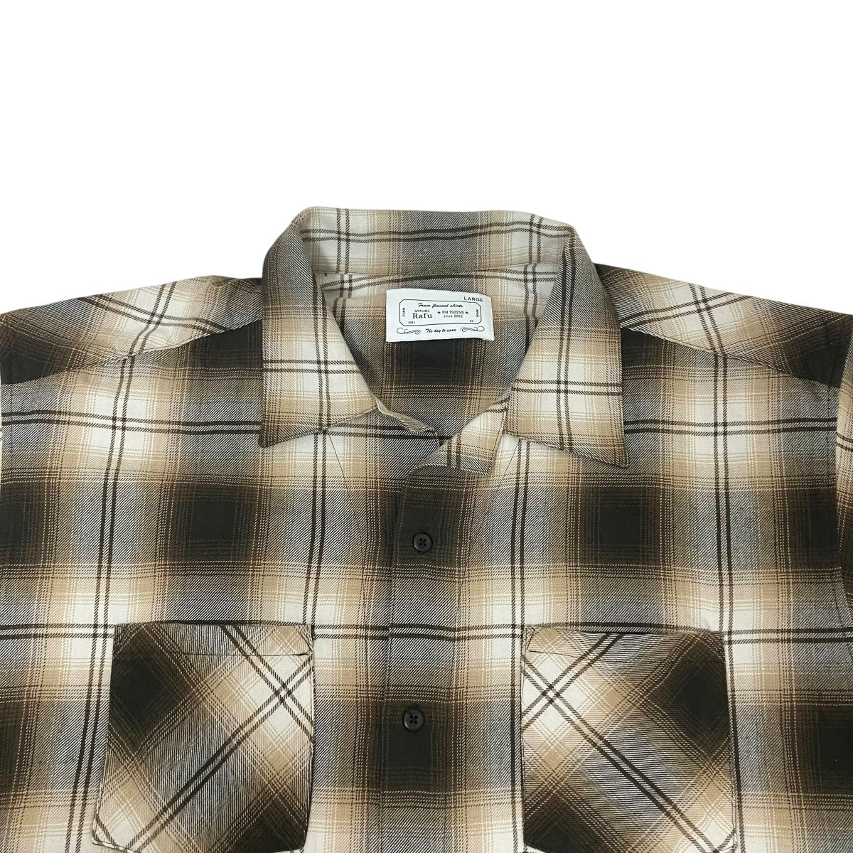 Rafu BOX SHORT-SLEEVE SHIRTS半袖シャツ 古着・中古-3枚目のアイテム画像