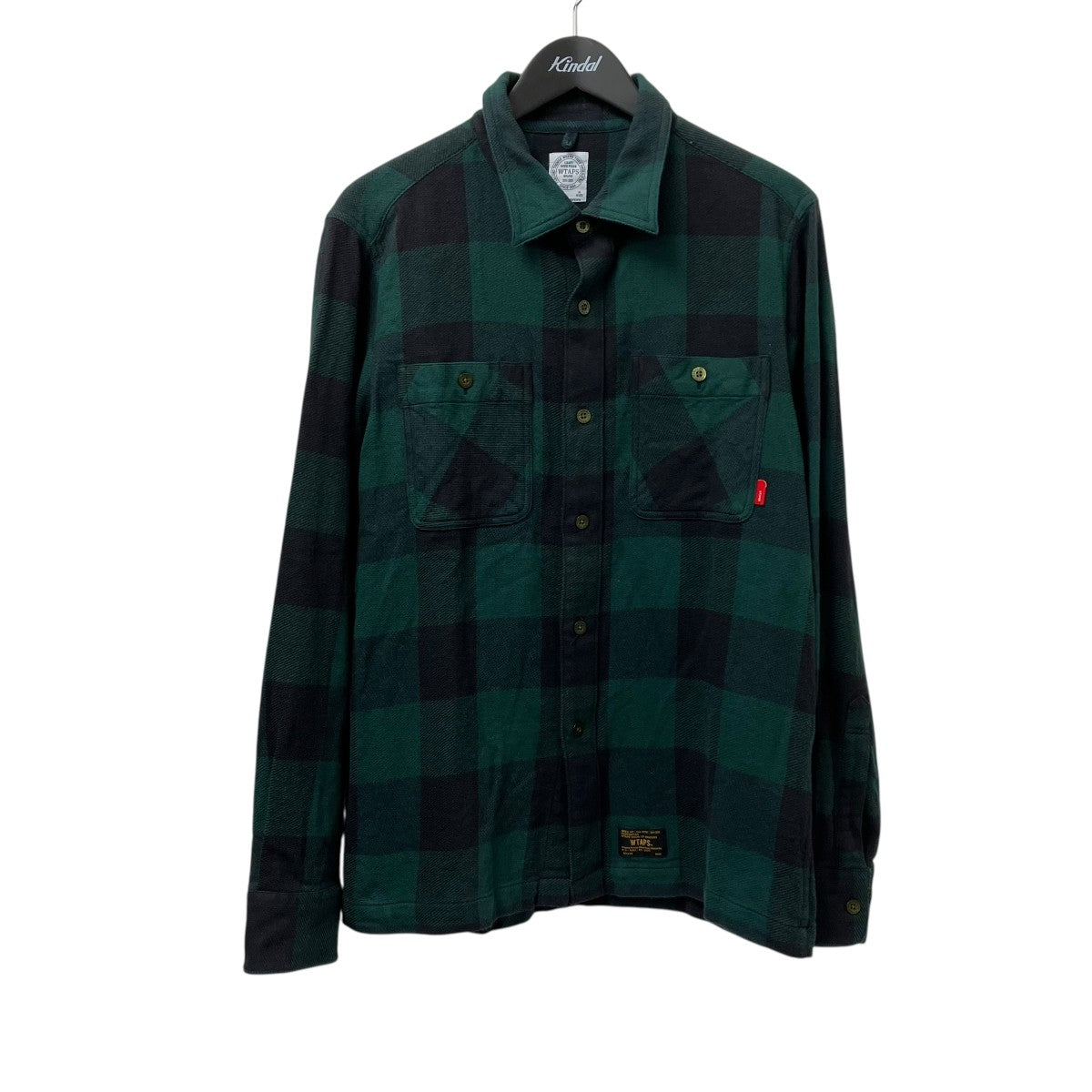 WTAPS UNION L／S 02ネルシャツ142GWDT-SHHM04 古着・中古-1枚目のアイテム画像