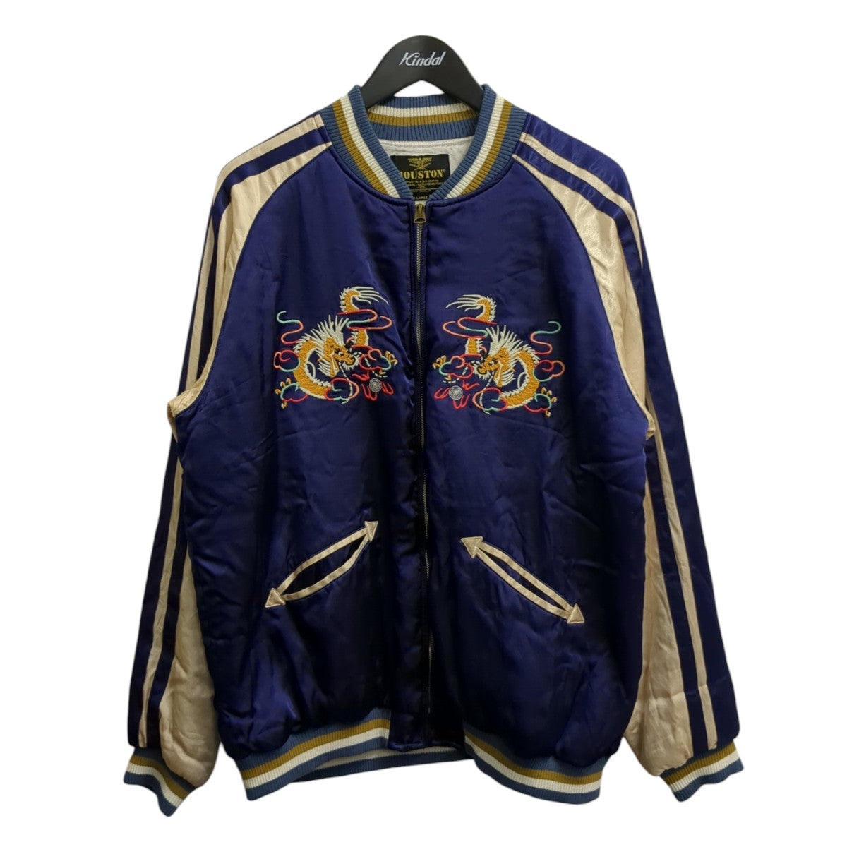 HOUSTON(ヒューストン) スカジャン51289 51289 ネイビー サイズ XL