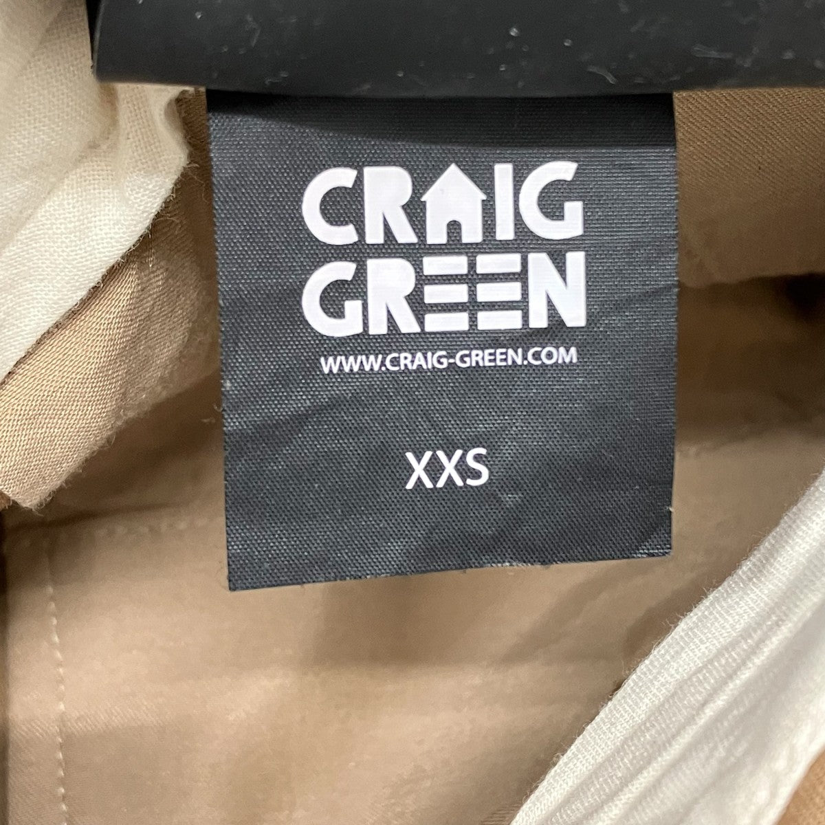 CRAIG GREEN(クレイググリーン) パンツ カーキ サイズ XXS｜【公式