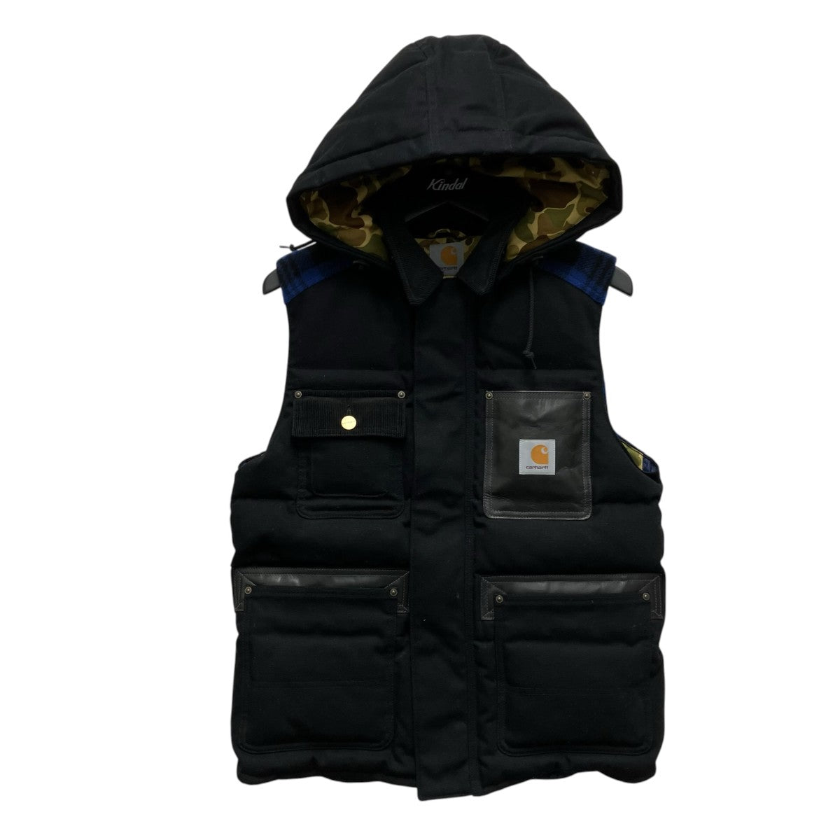 eYe COMME des GARCONS JUNYAWATANABE MAN×CarHartt ダウンベストWP-V901 古着・中古-1枚目のアイテム画像