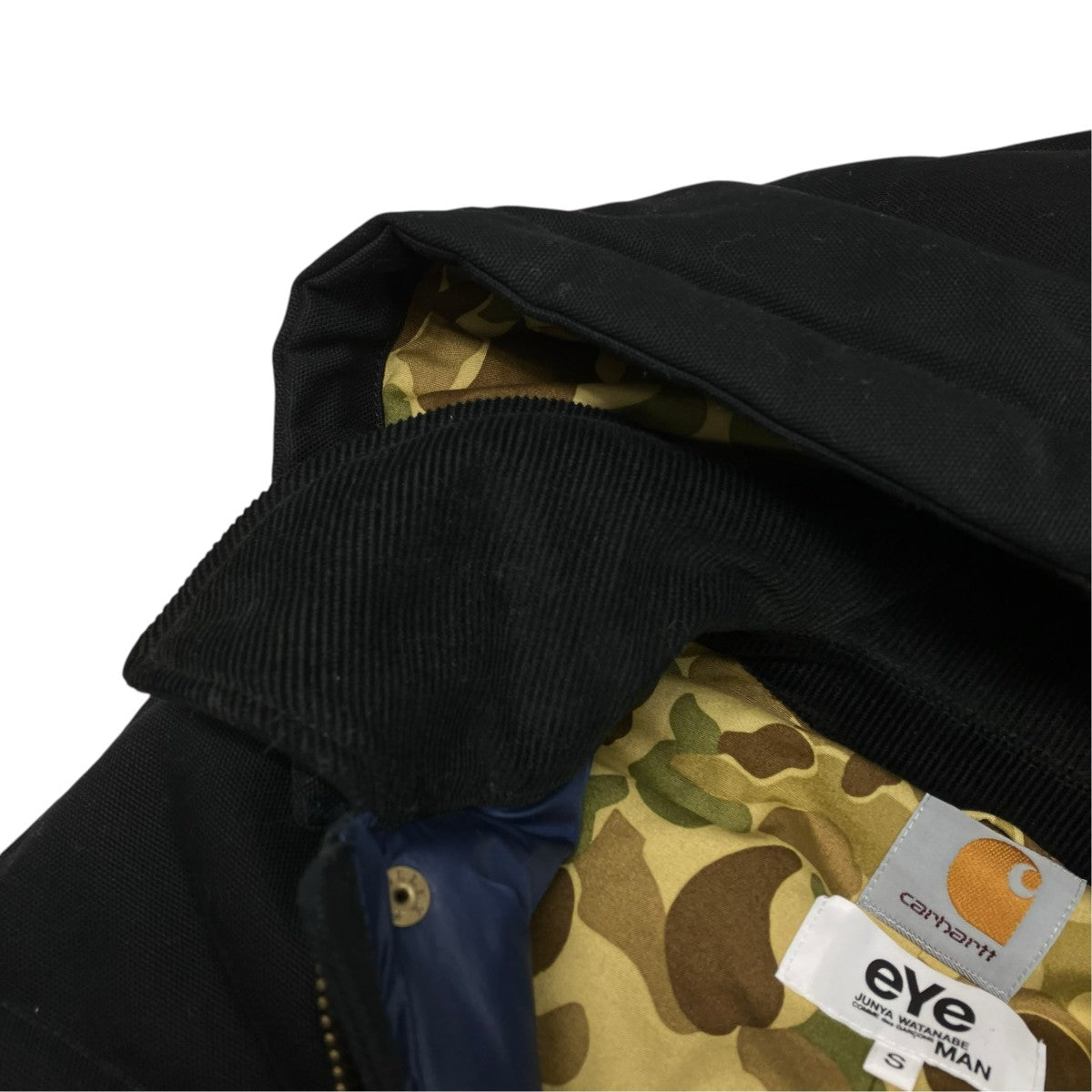 eYe COMME des GARCONS JUNYAWATANABE MAN×CarHartt ダウンベストWP-V901 古着・中古-3枚目のアイテム画像