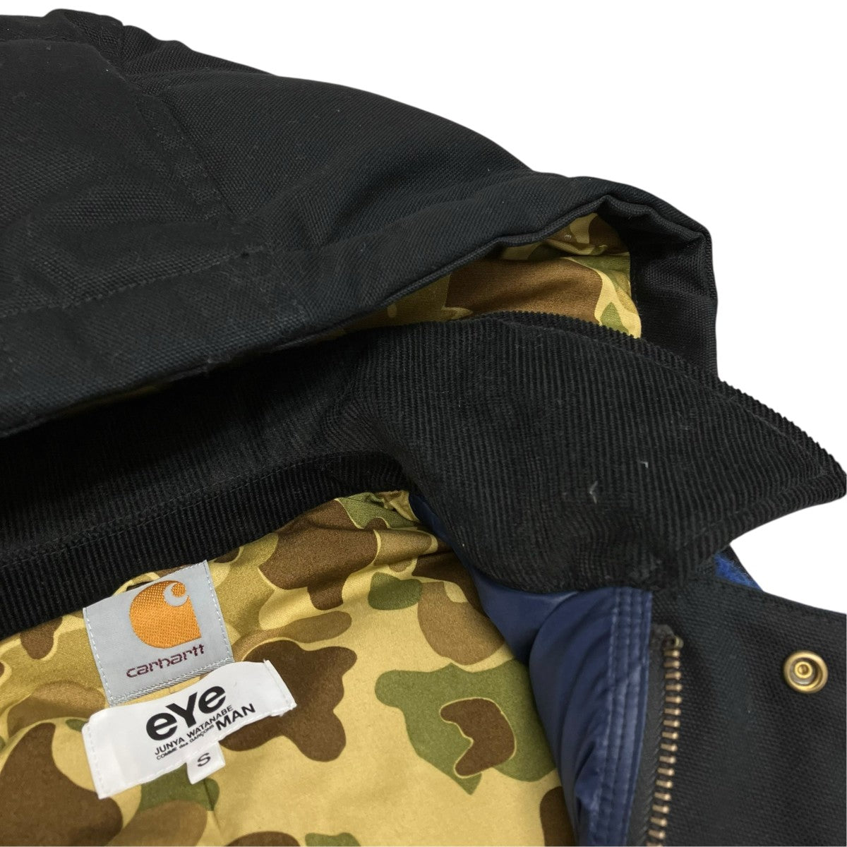 eYe COMME des GARCONS JUNYAWATANABE MAN×CarHartt ダウンベストWP-V901 古着・中古-4枚目のアイテム画像