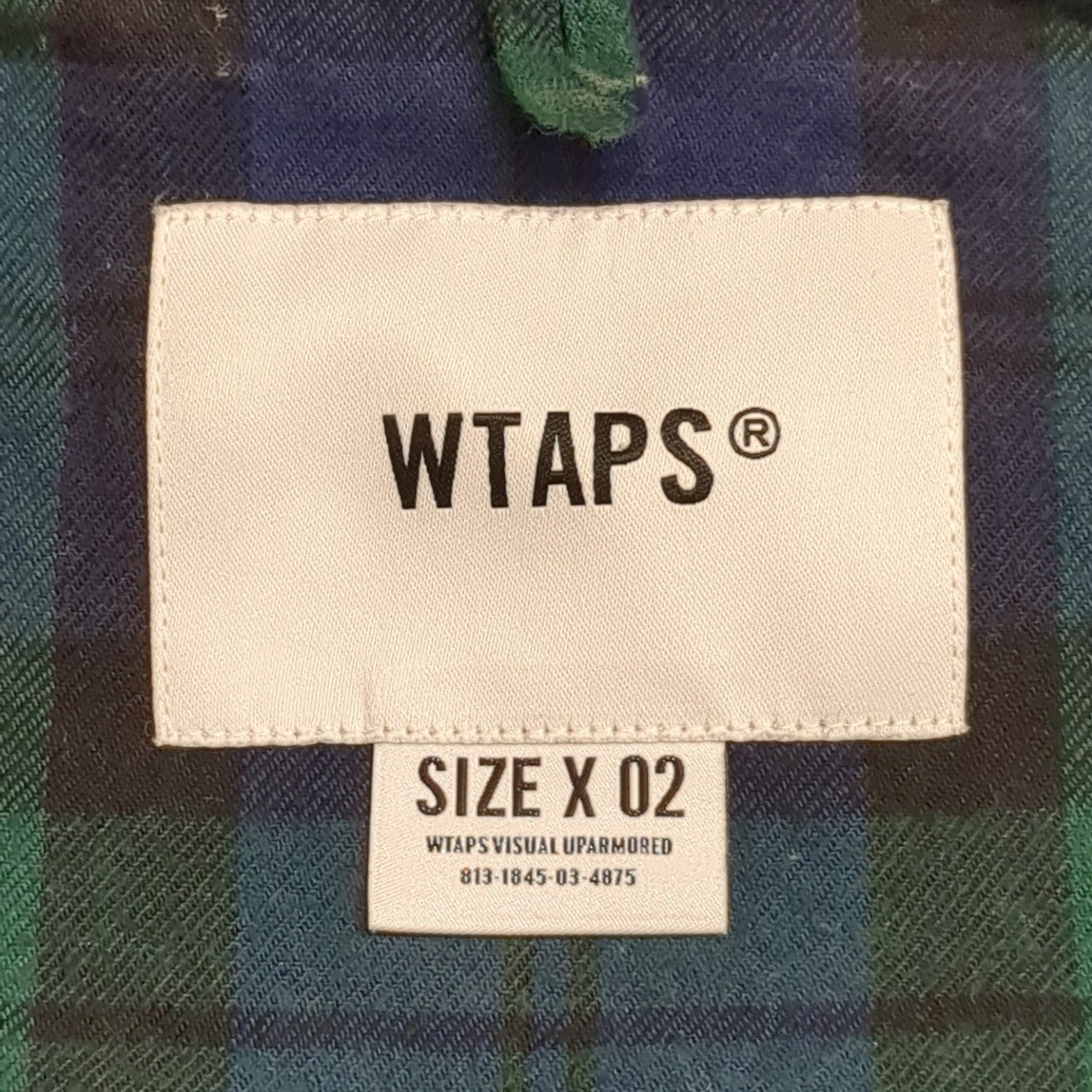 WTAPS チェックシャツ221TQDT-SHM03 古着・中古-7枚目のアイテム画像