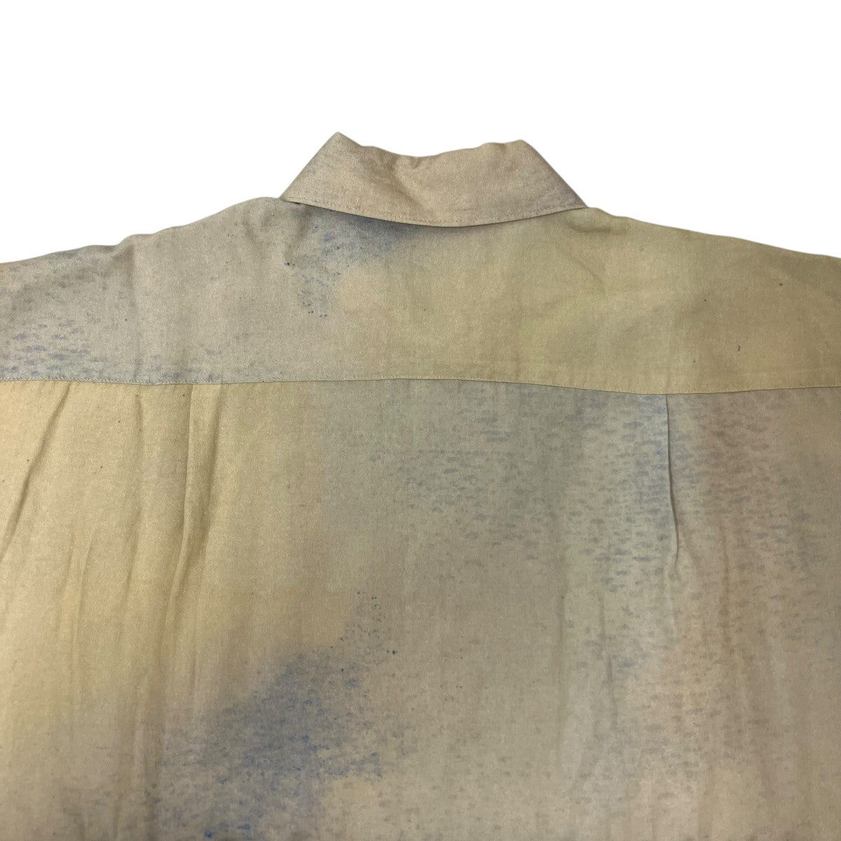 YOKE(ヨーク) 24SSLANDSCAPE PRINTED OPEN COLLAR SHIRTオープンカラー