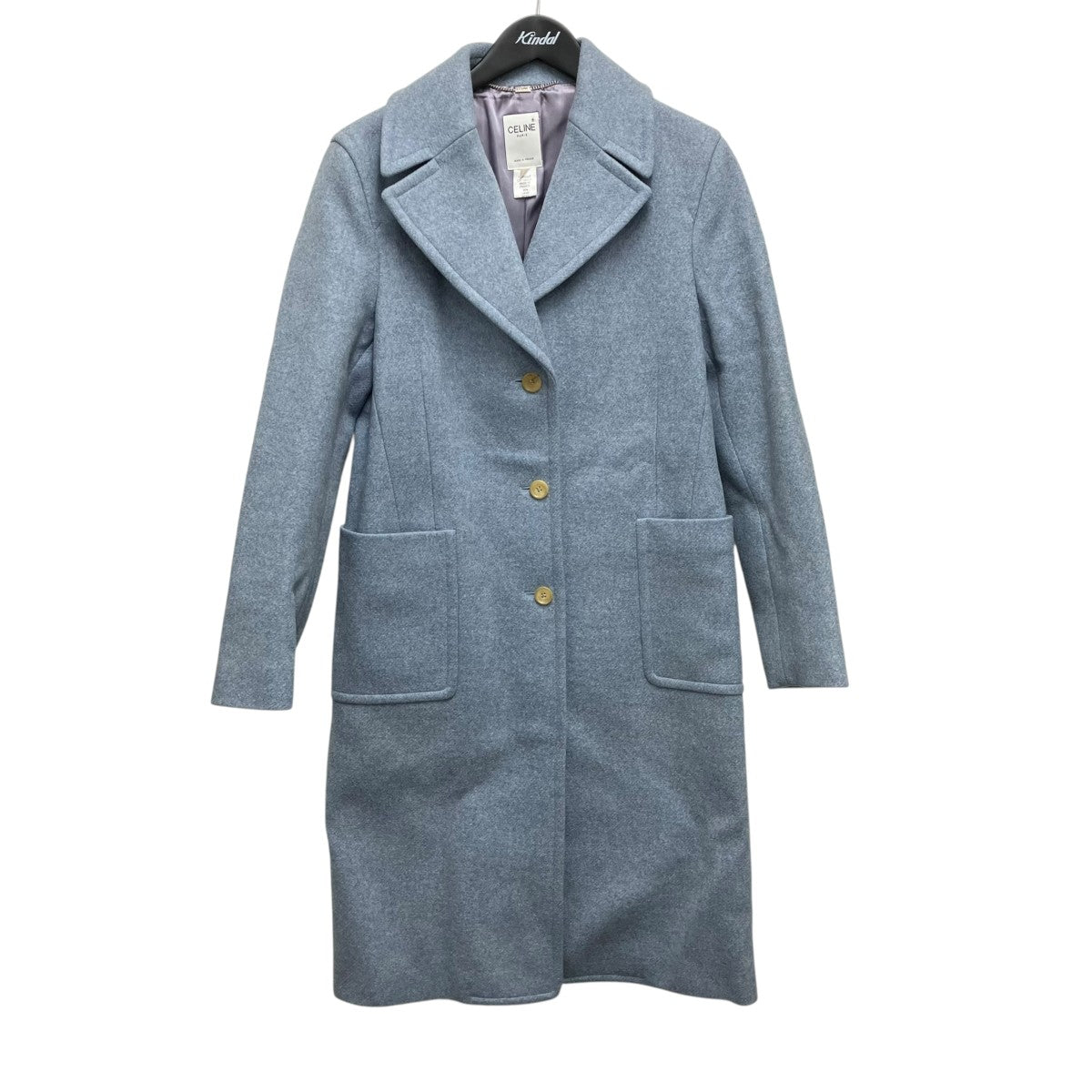 CELINE ウールコート82U000 古着・中古-1枚目のアイテム画像