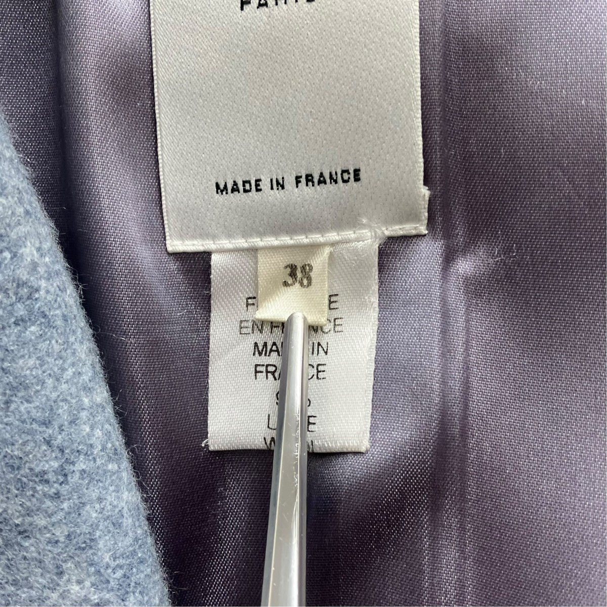 CELINE ウールコート82U000 古着・中古-6枚目のアイテム画像