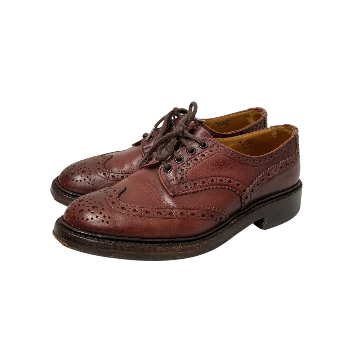 Tricker’s BOURTONレザーシューズ910353 古着・中古-1枚目のアイテム画像