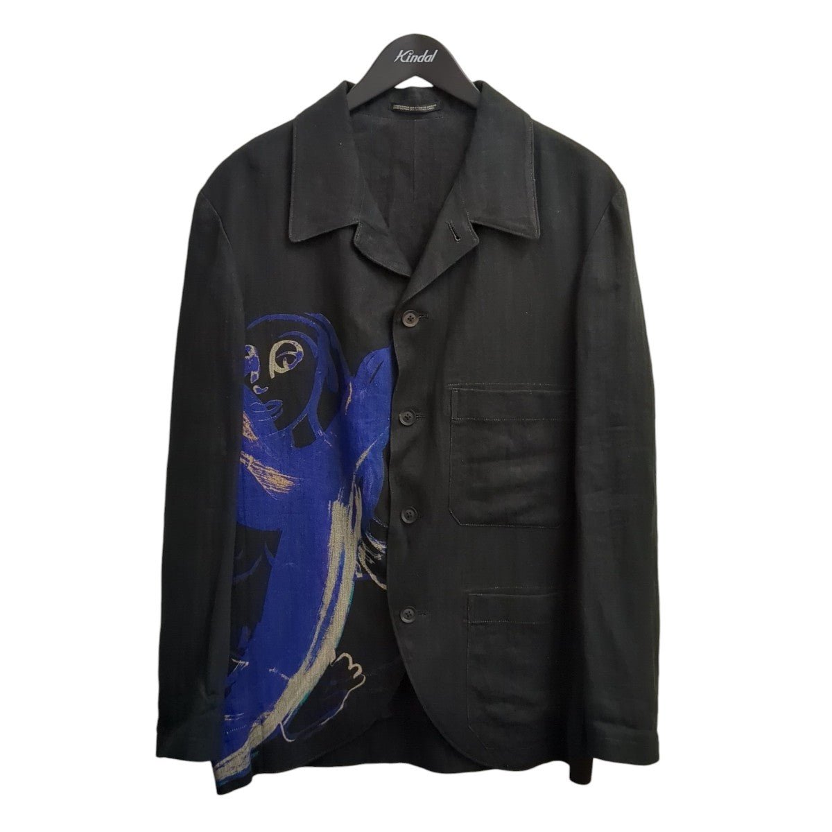 Yohji Yamamoto pour homme 20SSシャツジャケットHN-J68-313 古着・中古-1枚目のアイテム画像