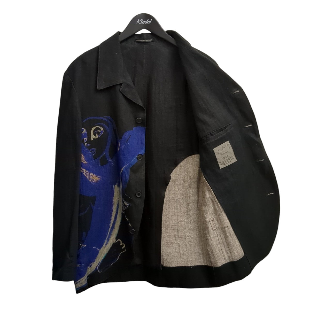 Yohji Yamamoto pour homme 20SSシャツジャケットHN-J68-313 古着・中古-2枚目のアイテム画像