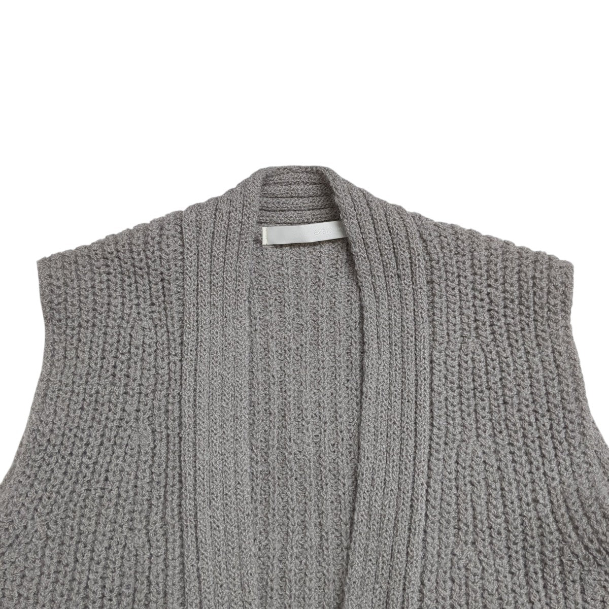 evam eva wool alpaka aze vestジレE253K054 古着・中古-3枚目のアイテム画像