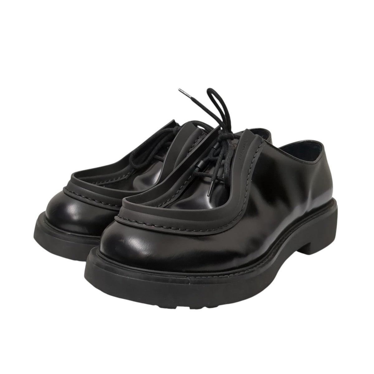 PRADA Diapason opaque brushedシューズ2EG421 古着・中古-1枚目のアイテム画像