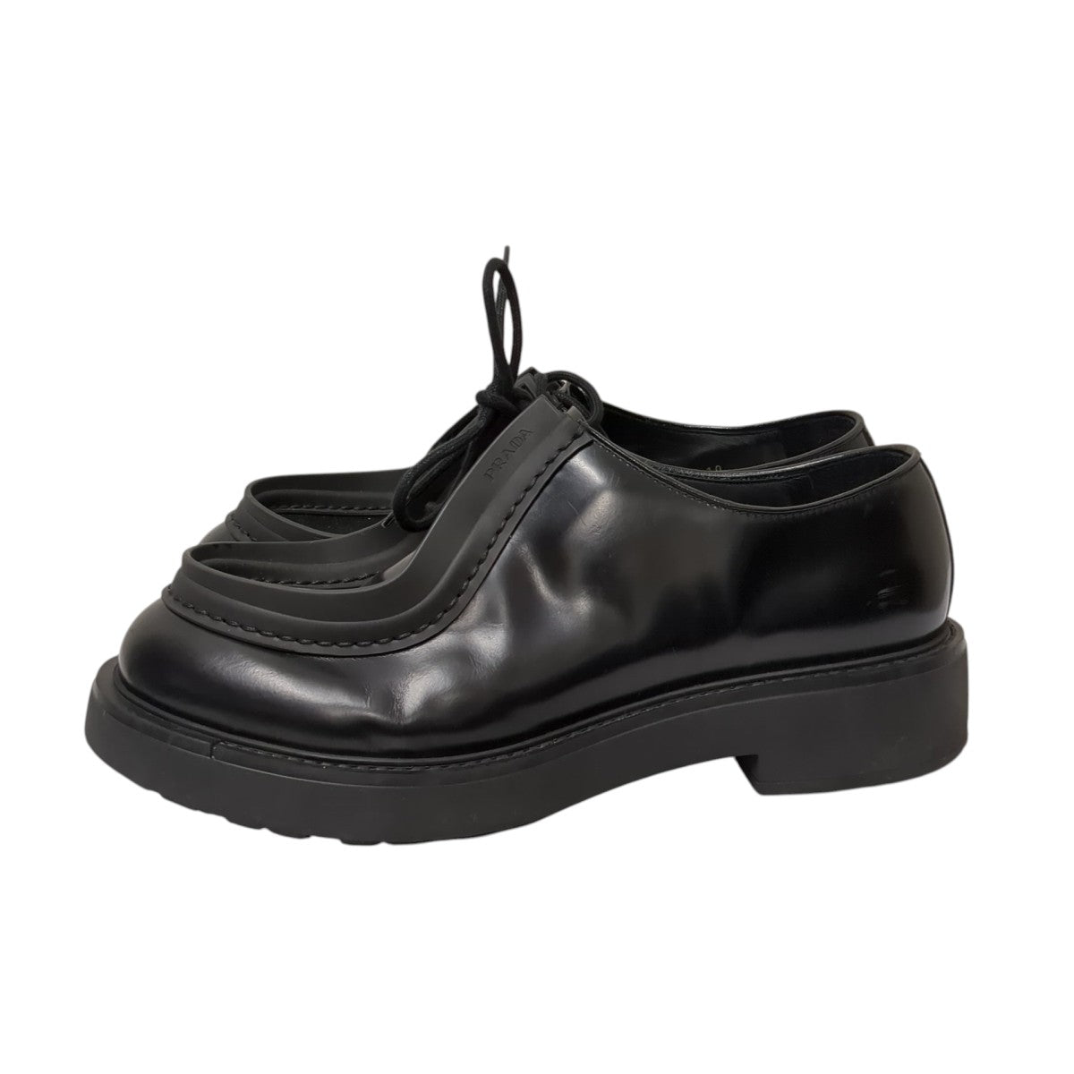 PRADA Diapason opaque brushedシューズ2EG421 古着・中古-2枚目のアイテム画像