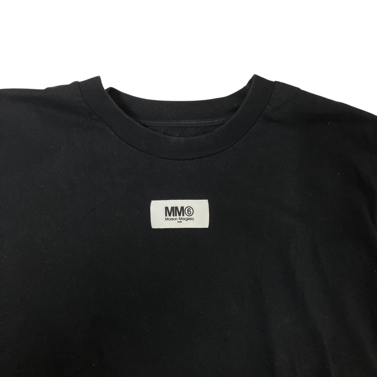 MM6 Maison Margiela ロゴラベル ショート丈半袖TシャツS52GC0236 古着・中古-3枚目のアイテム画像