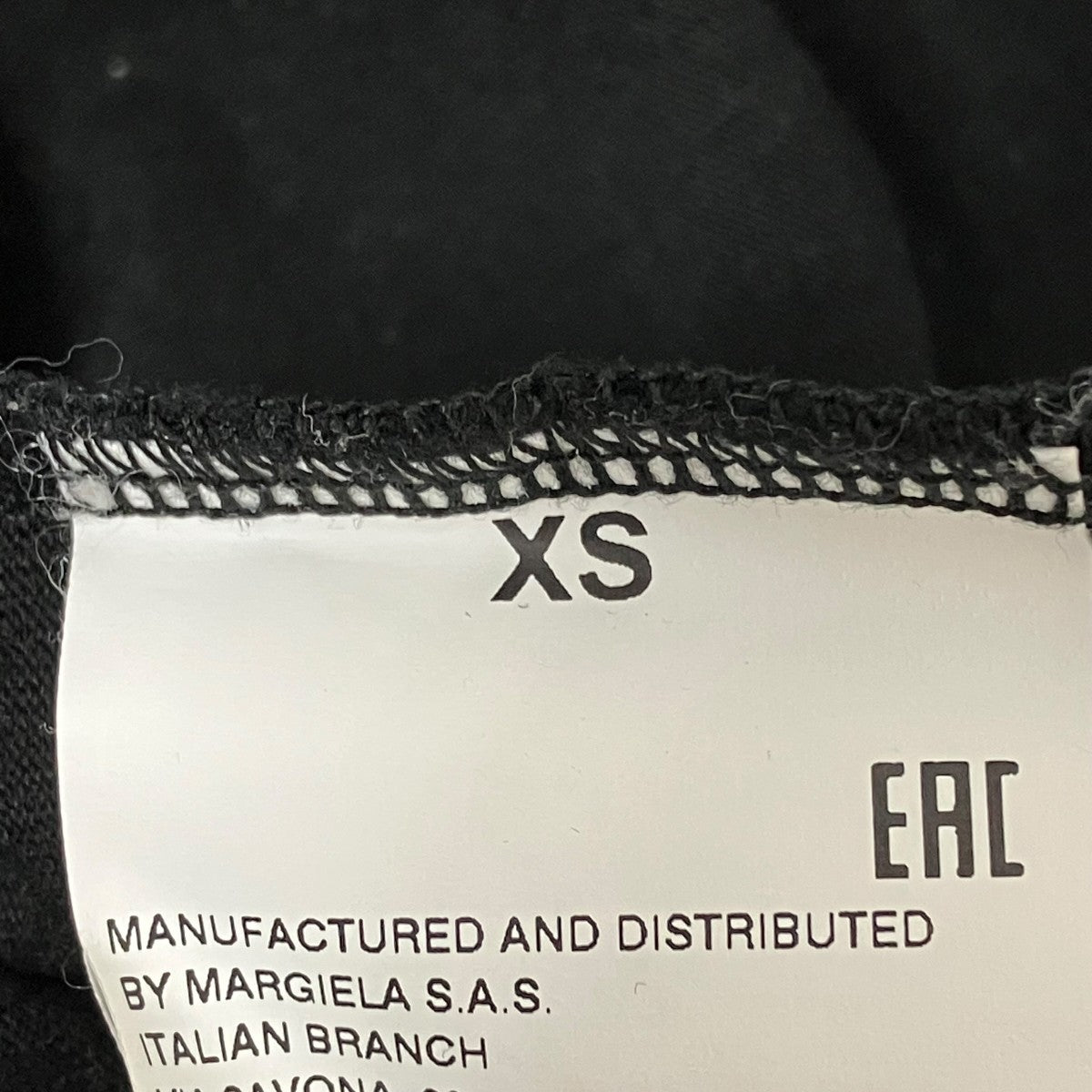 MM6 Maison Margiela ロゴラベル ショート丈半袖TシャツS52GC0236 古着・中古-6枚目のアイテム画像