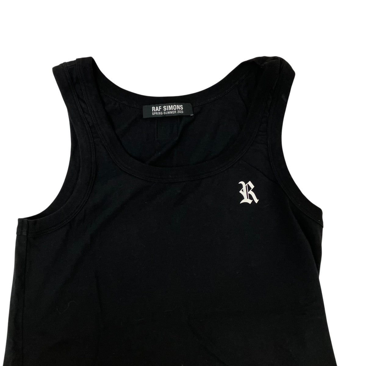 RAF SIMONS 23SSタンクトップ231-122 古着・中古-3枚目のアイテム画像