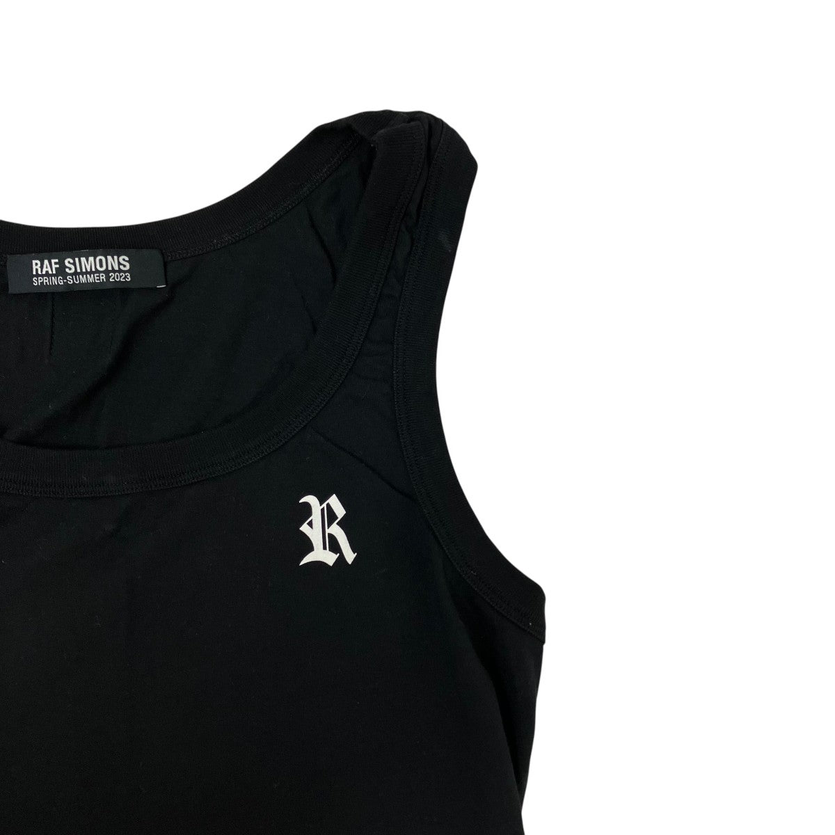 RAF SIMONS 23SSタンクトップ231-122 古着・中古-5枚目のアイテム画像
