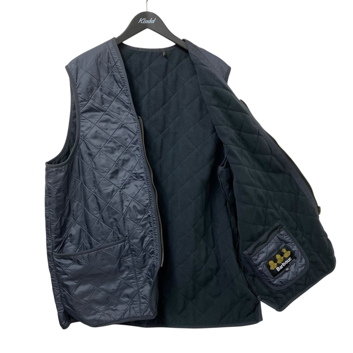 Barbour ベスト 古着・中古-2枚目のアイテム画像