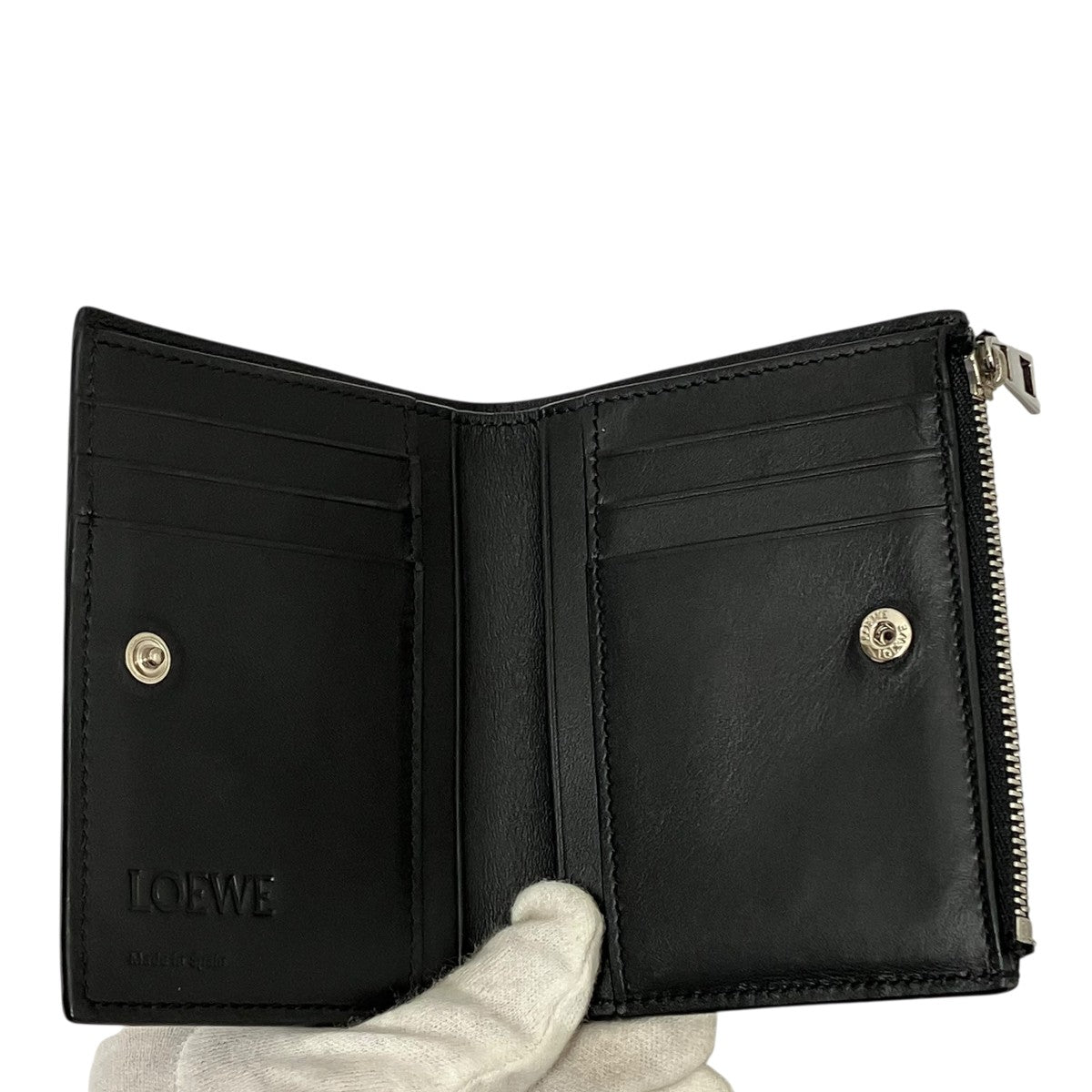 LOEWE 2つ折り財布C568W73X01 古着・中古-3枚目のアイテム画像