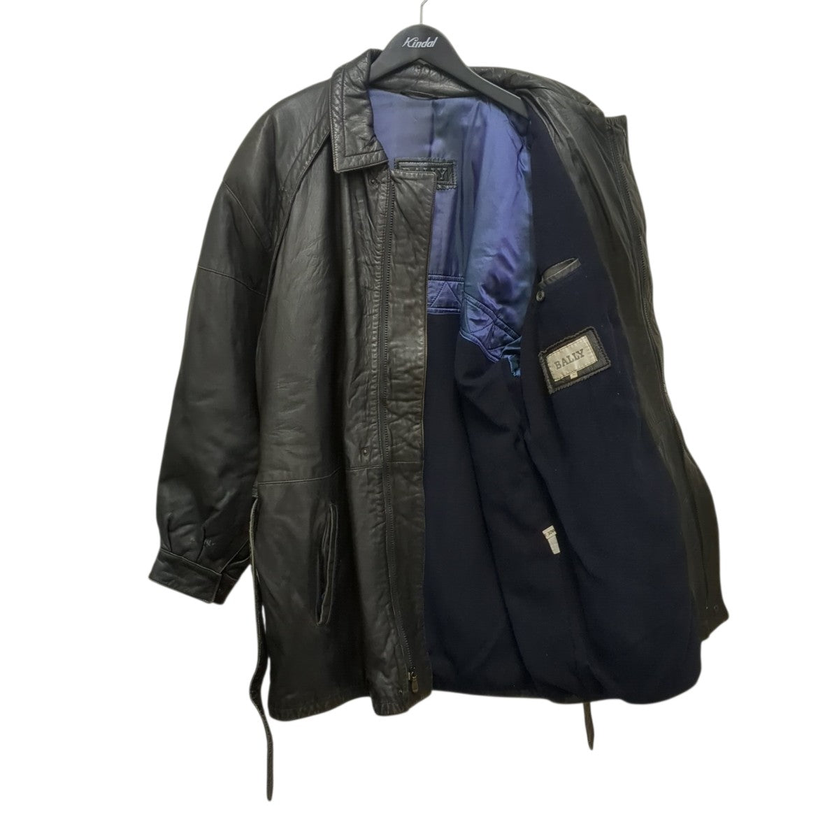 BALLY レザーコート 古着・中古-2枚目のアイテム画像