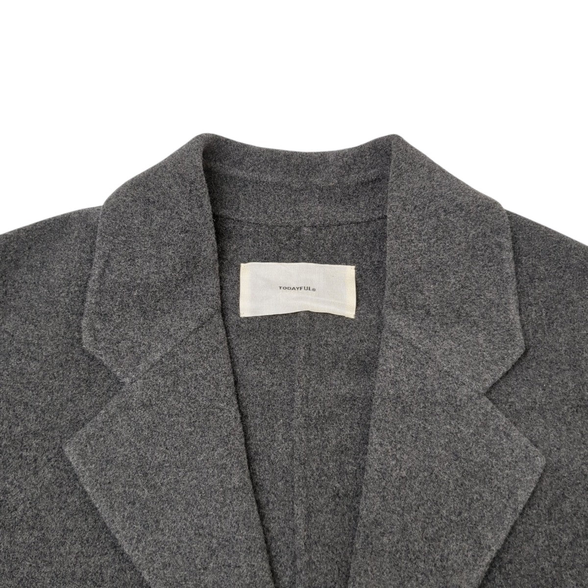 TODAYFUL Wool Over Coat12420005 古着・中古-4枚目のアイテム画像