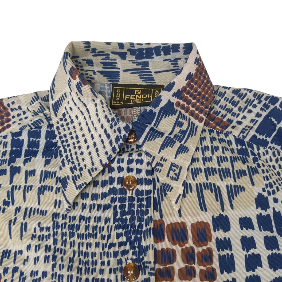 FENDI 総柄シャツ 古着・中古-3枚目のアイテム画像
