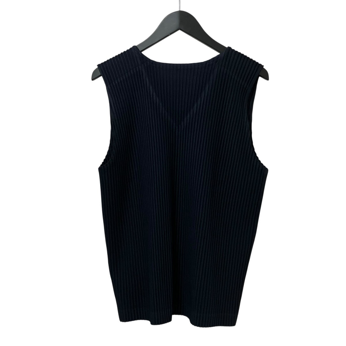 HOMME PLISSE ISSEY MIYAKE ノースリーブカットソーHP55JE410 古着・中古-2枚目のアイテム画像