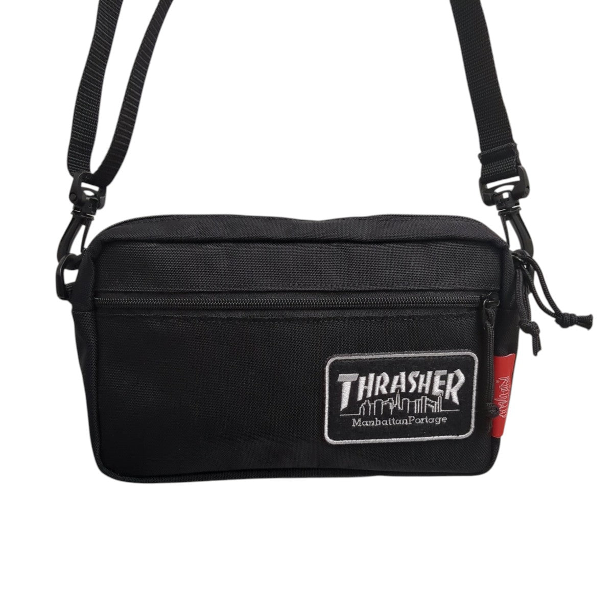 Manhattan Portage×THRASHER ショルダーバッグMP1404LEPTHRASHER 古着・中古-2枚目のアイテム画像